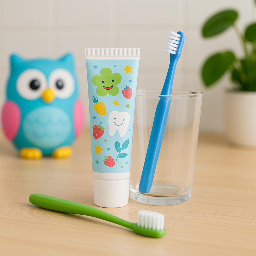 kit dental cuidado bucal infantil sin marca