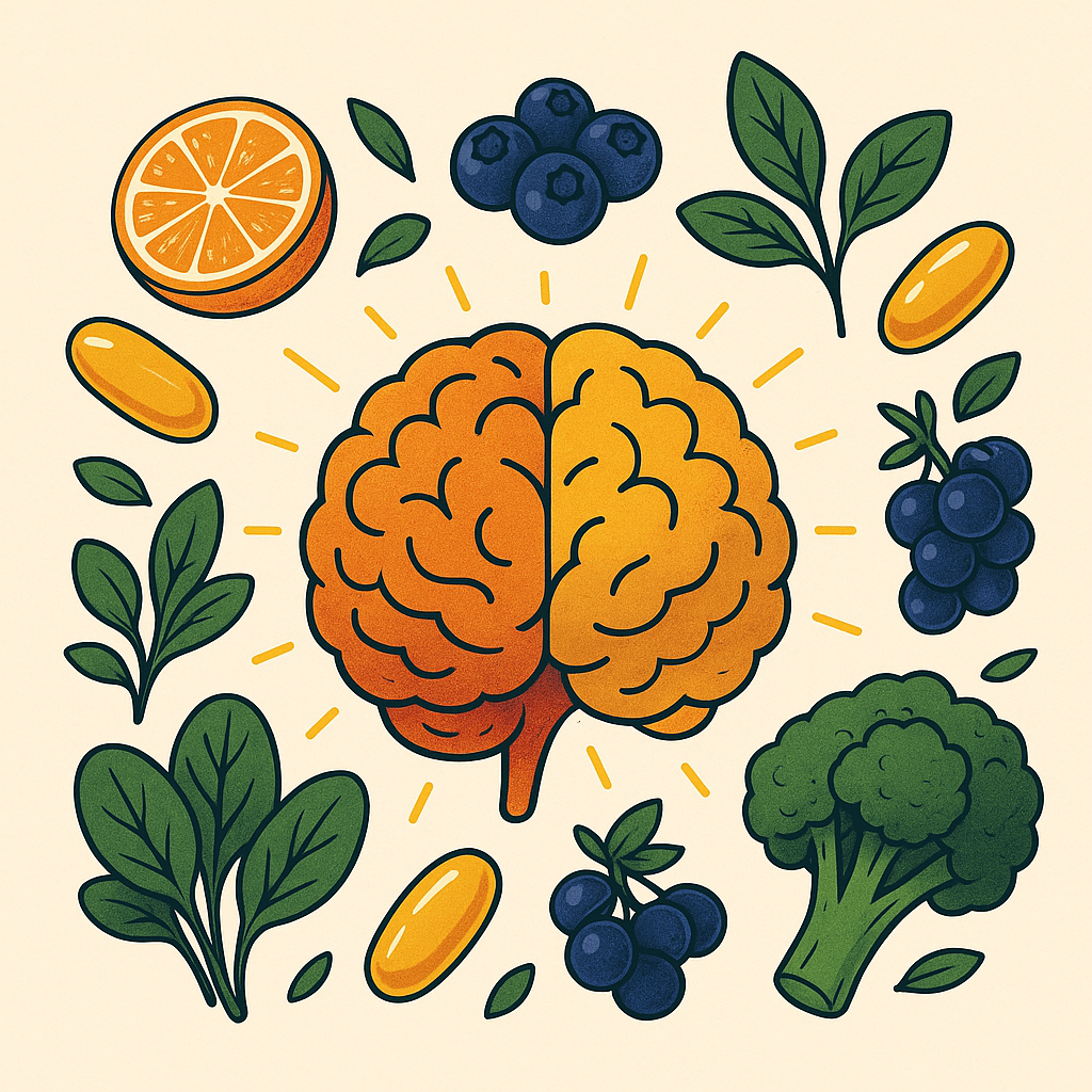 vitaminas naturales para el cerebro